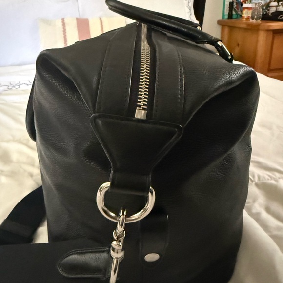 Coach black Leather Men's Bag duffle bag - Picture 5 of 9